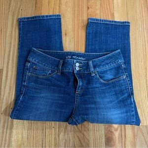 Women's Capri Blue Jeans